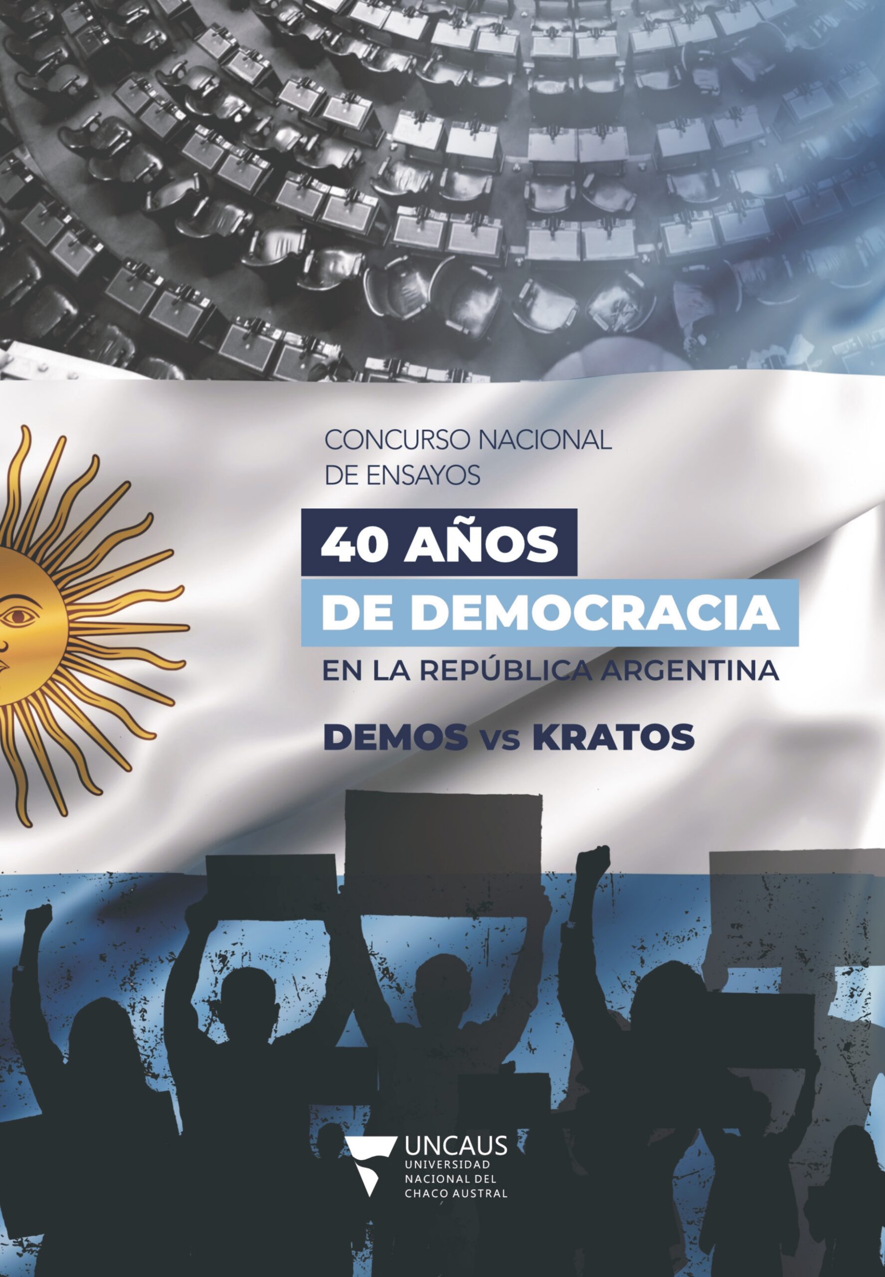 40 AÑos De Democracia En La Republica Argentina Editorial Uncaus 7172